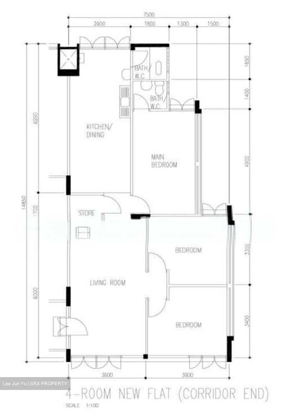 Blk 432 Clementi Avenue 3 (Clementi), HDB 4 Rooms #579255691